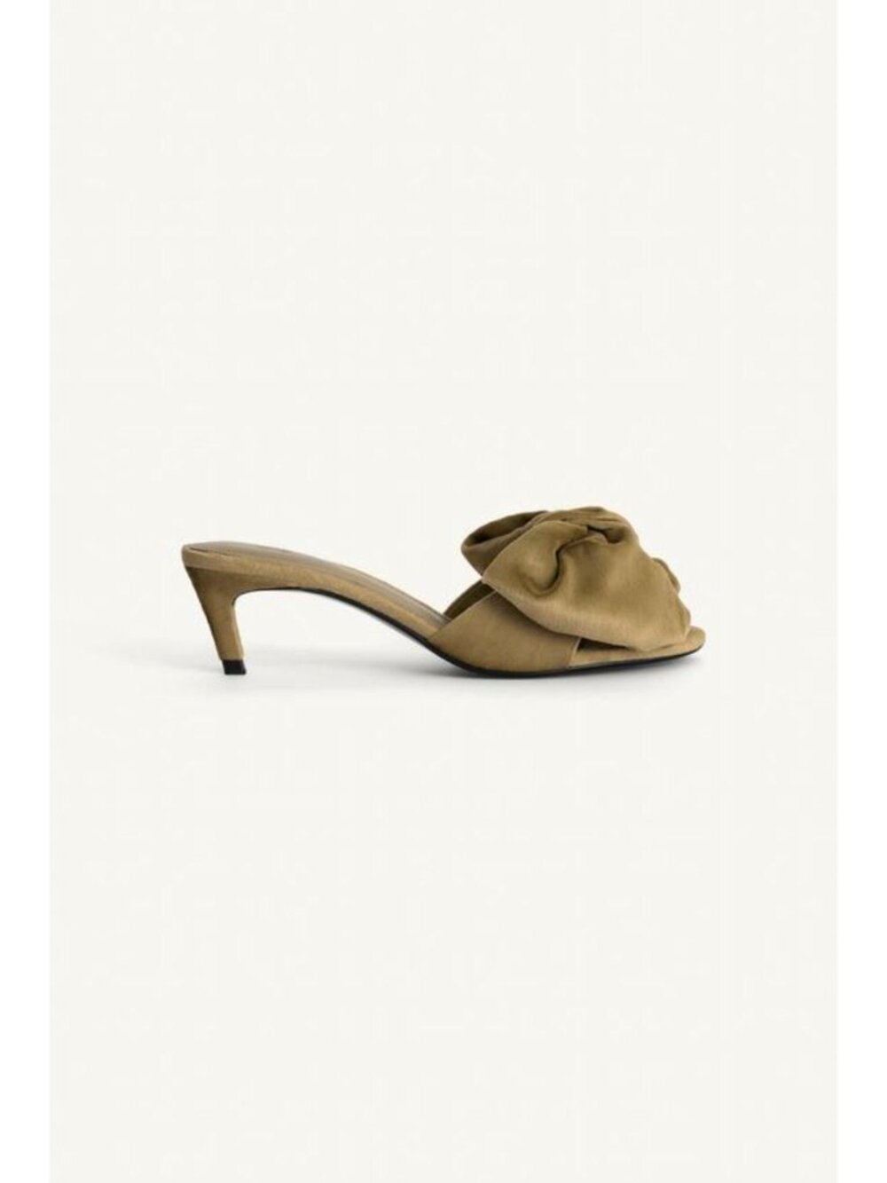 ZARA MAXI BOW HEELED SANDALS - LIMITED EDITION - Picture 6 of 8